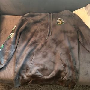 Size small, longer sweater that’ll cover your butt